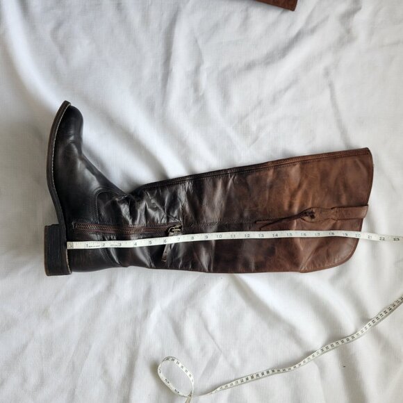 Ariat Side Zip Brown Tall Boots Women (9B) - Picture 13 of 16